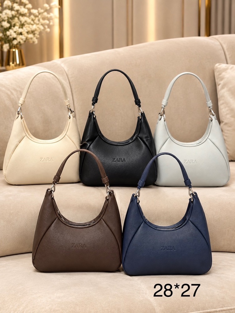 کیف زنانه قایقی Zara در ۵ رنگ کد ۳۲۶۴ 👜💯